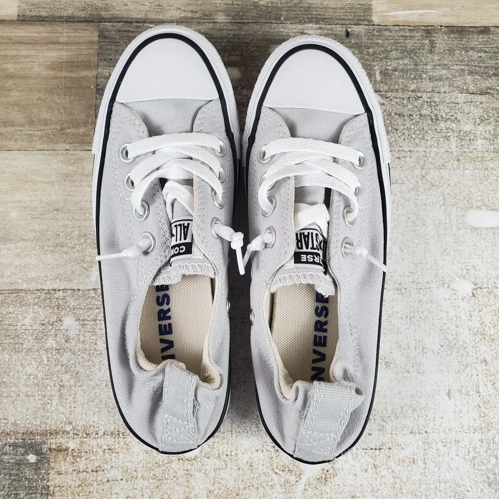 Converse Chuck Taylor All Star Shoreline Womens Shoes Sz 5 Cloud Gray Sneakers - Picture 4 of 12